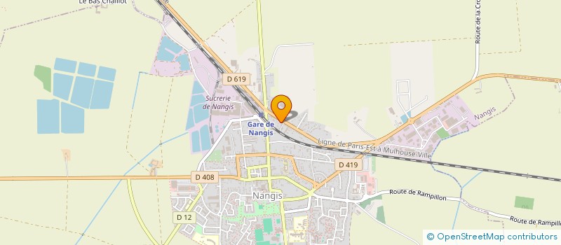 localisation de l'entreprise MONICK ET FILS  NANGIS