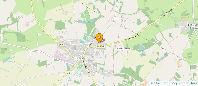 localisation de l'entreprise MONIER  CHAUVE