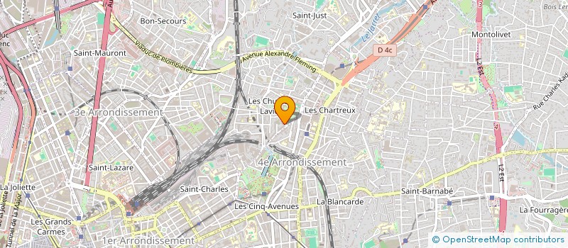 localisation de l'entreprise MONIER CAYOL à MARSEILLE