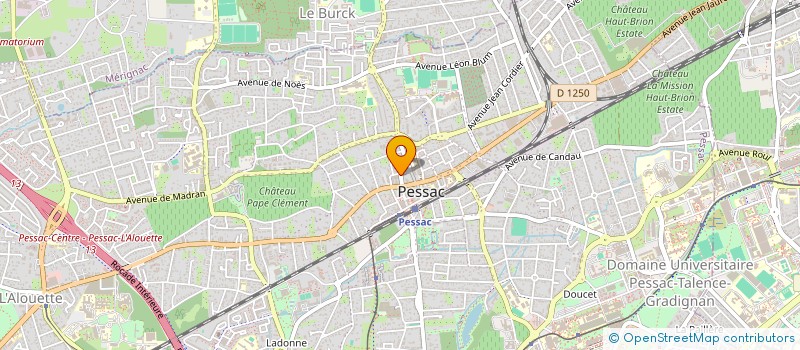 localisation de l'entreprise MONIER IMMOBILIER  PESSAC