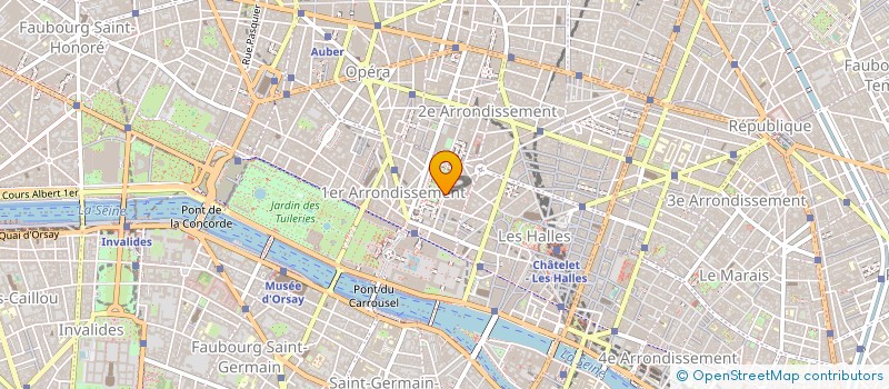 localisation de l'entreprise MONIES  PARIS
