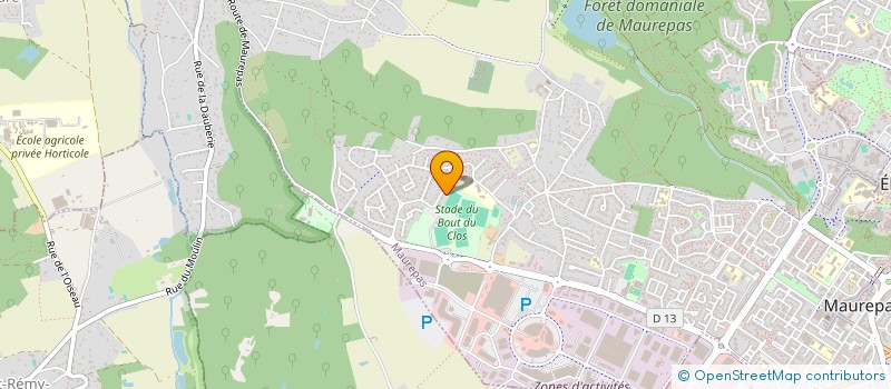 localisation de l'entreprise MONIKA SPORT à MAUREPAS