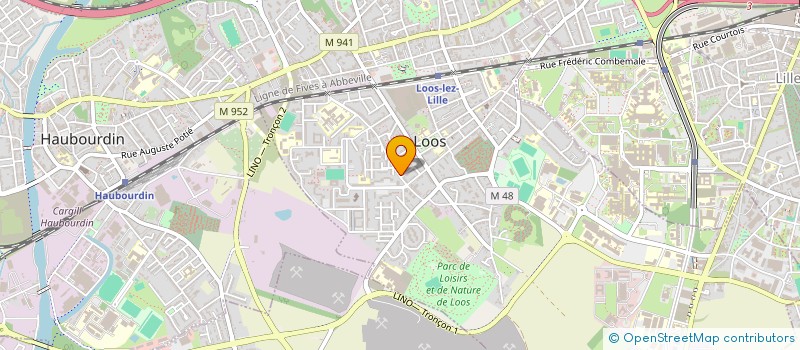 localisation de l'entreprise MONIMMO à LOOS