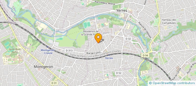 localisation de l'entreprise MONINA  YERRES