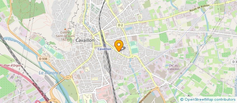 localisation de l'entreprise MONIOT SARL à CAVAILLON