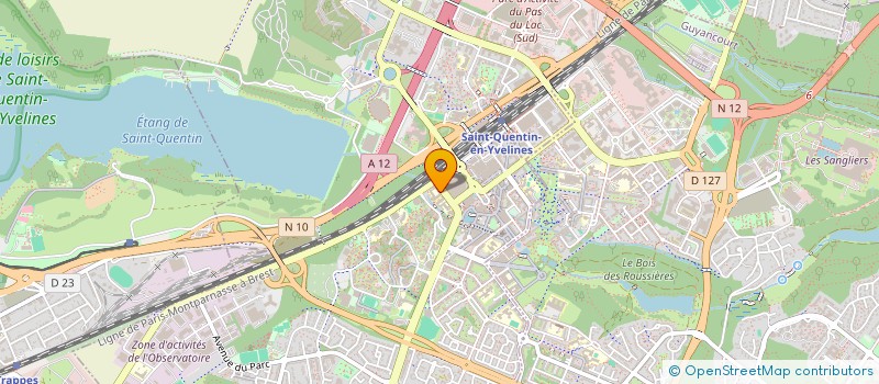 localisation de l'entreprise MONIPORING  MONTIGNY-LE-BRETONNEUX