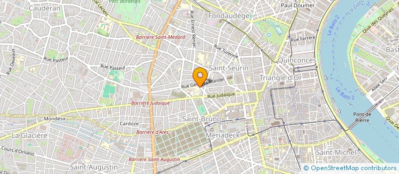 localisation de l'entreprise MONIQUE & CIE  BORDEAUX