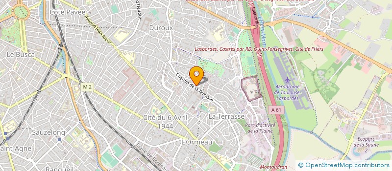 localisation de l'entreprise MONIQUE LAVERIE à TOULOUSE