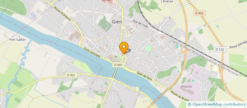 localisation de l'entreprise MONIQUE MARCHAND ET LOETITIA TROUSLARD à GIEN