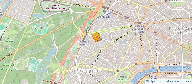 localisation de l'entreprise MONIQUE SUFFREN à PARIS