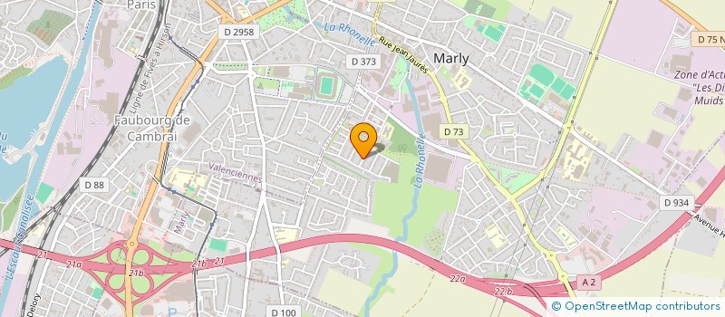 localisation de l'entreprise MONIS à MARLY