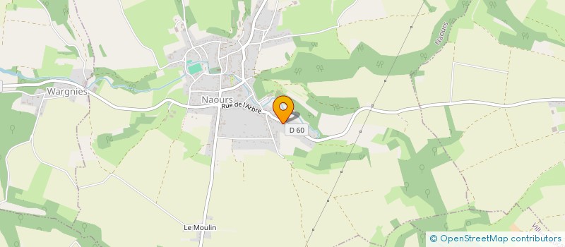 localisation de l'entreprise MONISA  NAOURS