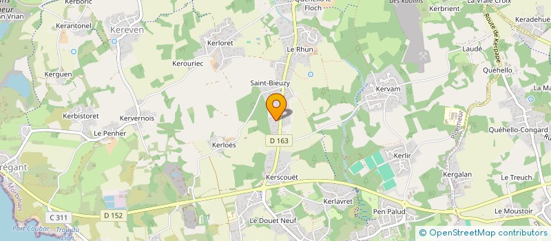 localisation de l'entreprise MONISCAB à PLOEMEUR
