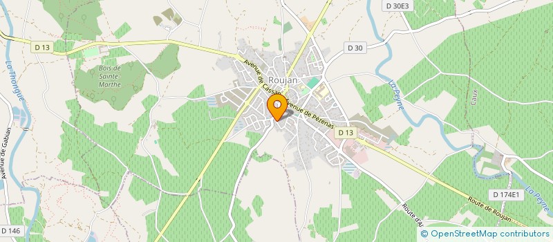 localisation de l'entreprise MONISTA  ROUJAN