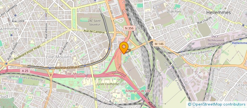 localisation de l'entreprise MONITEURS CYCLISTES FRANCAIS LILLE à LILLE