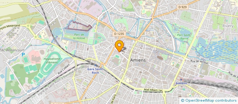 localisation de l'entreprise MONITEURS SAPEURS POMPIERS AMIENS à AMIENS