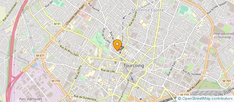 localisation de l'entreprise MONITIO  TOURCOING