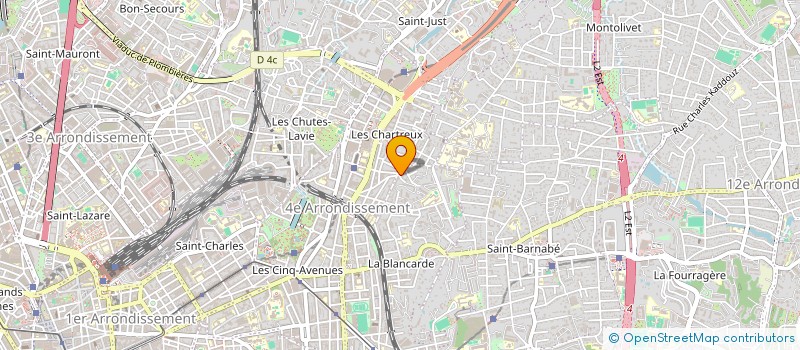 localisation de l'entreprise MONIVEST à MARSEILLE