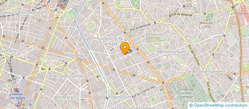 localisation de l'entreprise MONIZ  PARIS