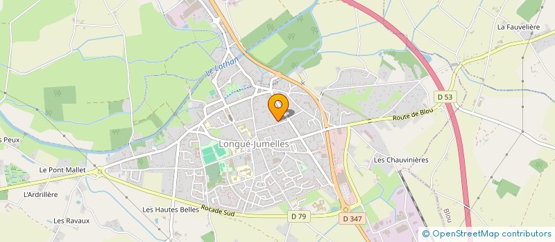 localisation de l'entreprise MONJAL LUDOVIC à LONGUE-JUMELLES