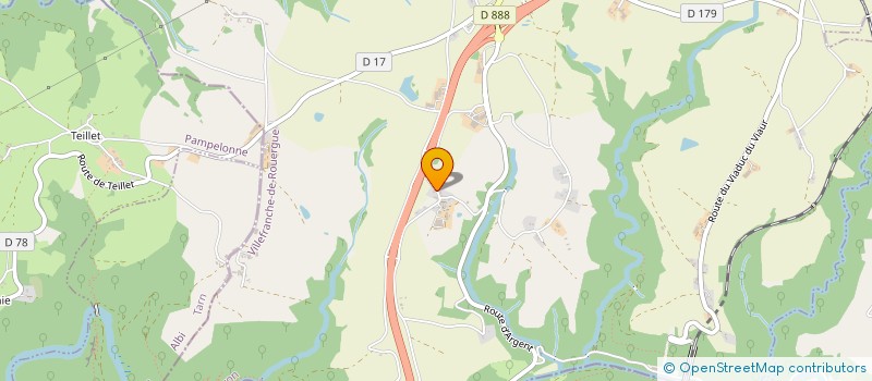 localisation de l'entreprise MONJALES DIDIER  TAURIAC-DE-NAUCELLE