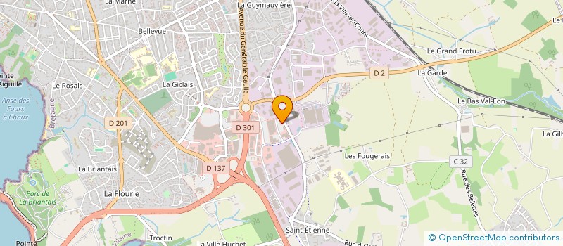 localisation de l'entreprise MONJARRET  SAINT-MALO