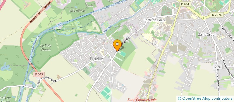 localisation de l'entreprise MONJOB  CANTAING-SUR-ESCAUT