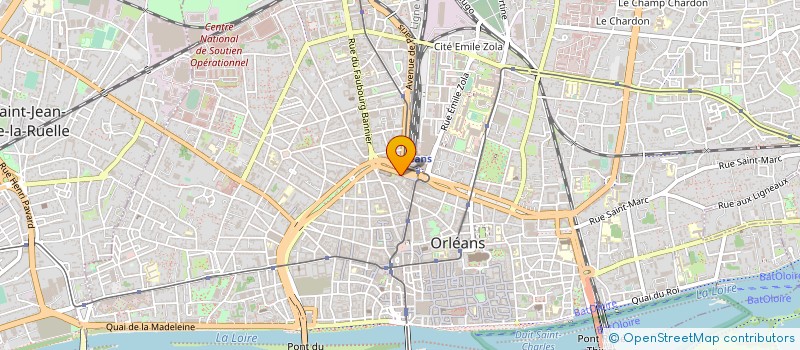 localisation de l'entreprise MONJOBSAISONNIER à ORLEANS