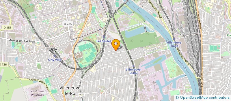 localisation de l'entreprise MONJOL & DEDE  VILLENEUVE-LE-ROI