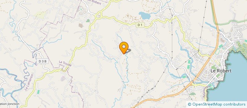 localisation de l'entreprise MONJORDIE  LE ROBERT