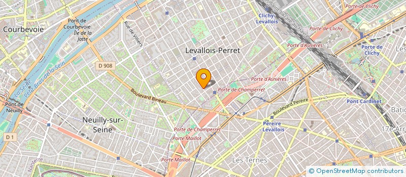 localisation de l'entreprise MONJOURIDES-BLANCHON ET COMPAGNIE à LEVALLOIS-PERRET
