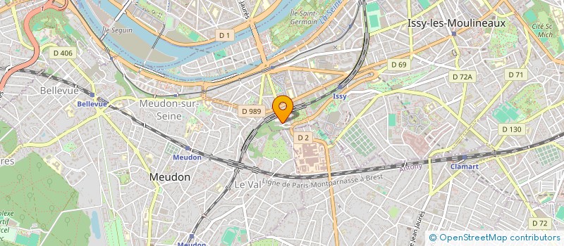 localisation de l'entreprise MONKAWEB à ISSY-LES-MOULINEAUX