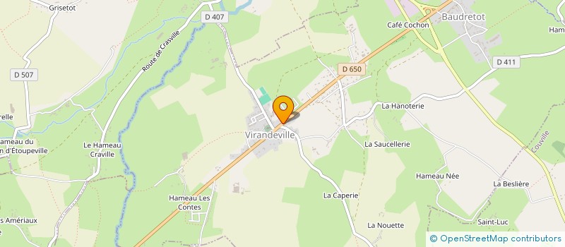 localisation de l'entreprise MONKET MARKET à VIRANDEVILLE