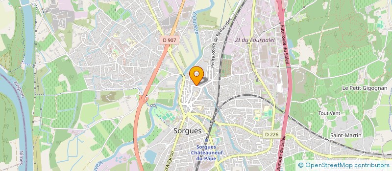 localisation de l'entreprise MONKEY à SORGUES