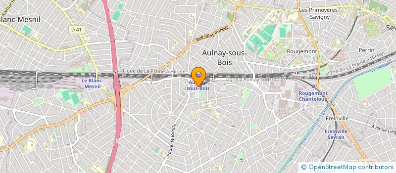 localisation de l'entreprise MONKEY CONCEPT à AULNAY-SOUS-BOIS