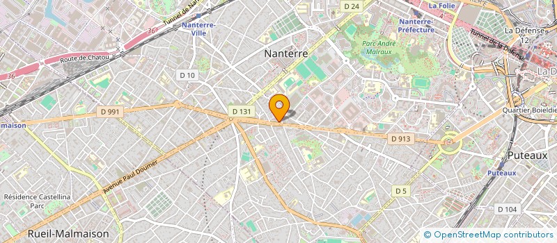 localisation de l'entreprise MONKEY NANTERRE  NANTERRE