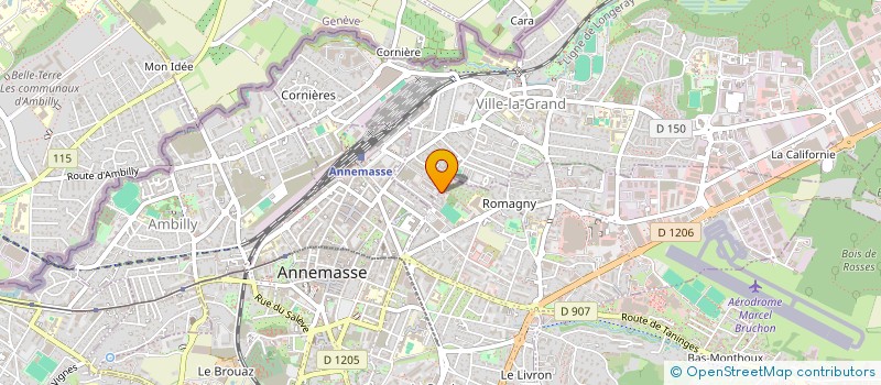 localisation de l'entreprise MONKEY PIG à ANNEMASSE