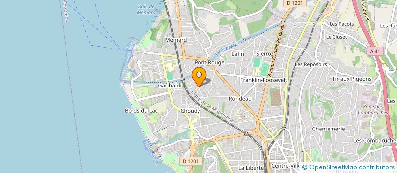 localisation de l'entreprise MONKEY RABBIT  AIX-LES-BAINS