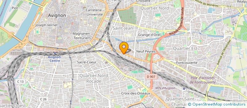 localisation de l'entreprise MONKEY SPIRIT à AVIGNON