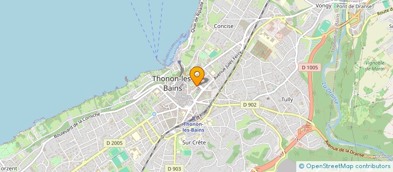 localisation de l'entreprise MONKEY TECH à THONON-LES-BAINS