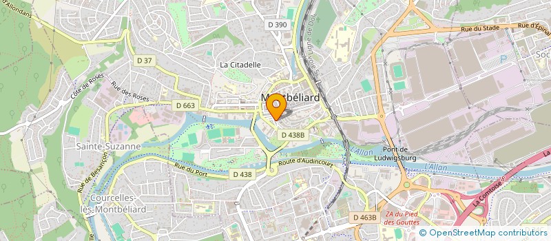 localisation de l'entreprise MONKHAZE à MONTBELIARD