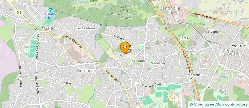 localisation de l'entreprise MONKOD  LE HAILLAN