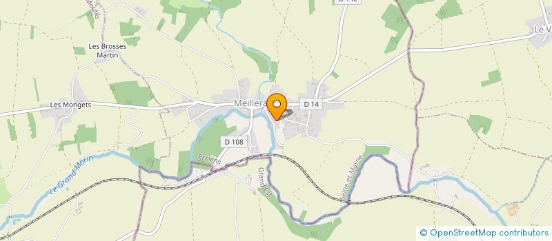 localisation de l'entreprise MONKOL TRANSFERTS REGIONAL ILE-DE-FRANCE  MEILLERAY