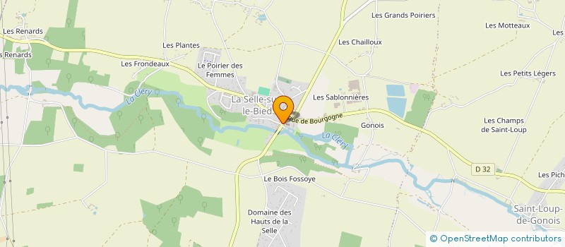 localisation de l'entreprise MONLANLING à LA SELLE-SUR-LE-BIED