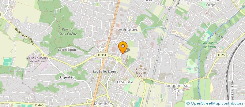 localisation de l'entreprise MONLERI XCAPE à MONTLHERY