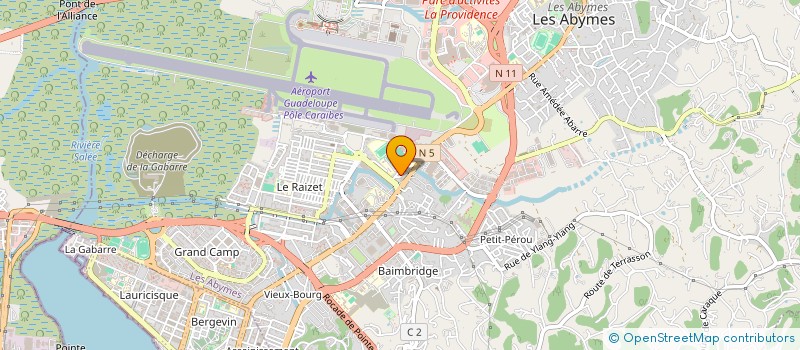 localisation de l'entreprise MONLIBRESERVICE à LES ABYMES