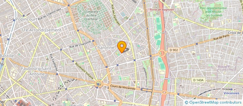 localisation de l'entreprise MONLIVREUR  PARIS