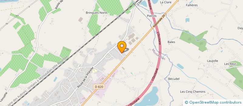 localisation de l'entreprise MONLOCAP  MONTAUBAN