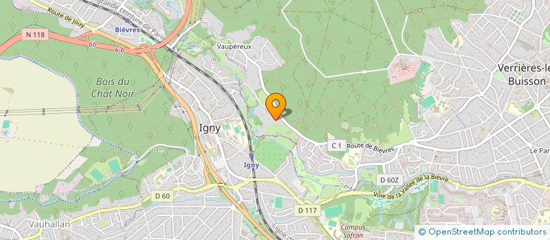 localisation de l'entreprise MONLUCQ à VERRIERES-LE-BUISSON