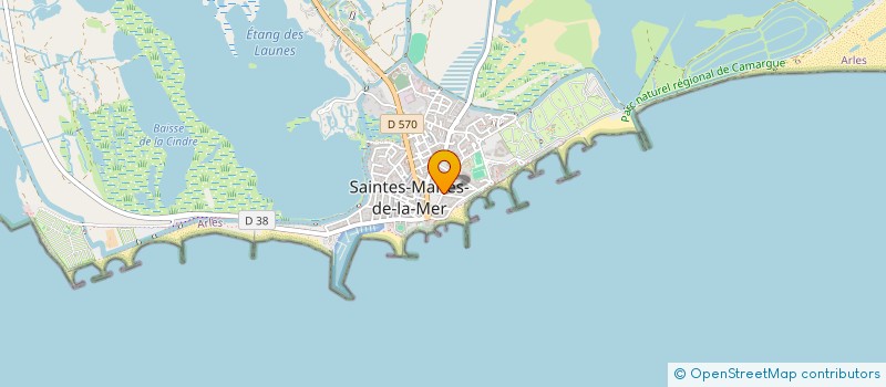 localisation de l'entreprise MONLULU à SAINTES-MARIES-DE-LA-MER